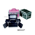 aluminum hairdressing carry cases with 2 drawers and 2 trays inside